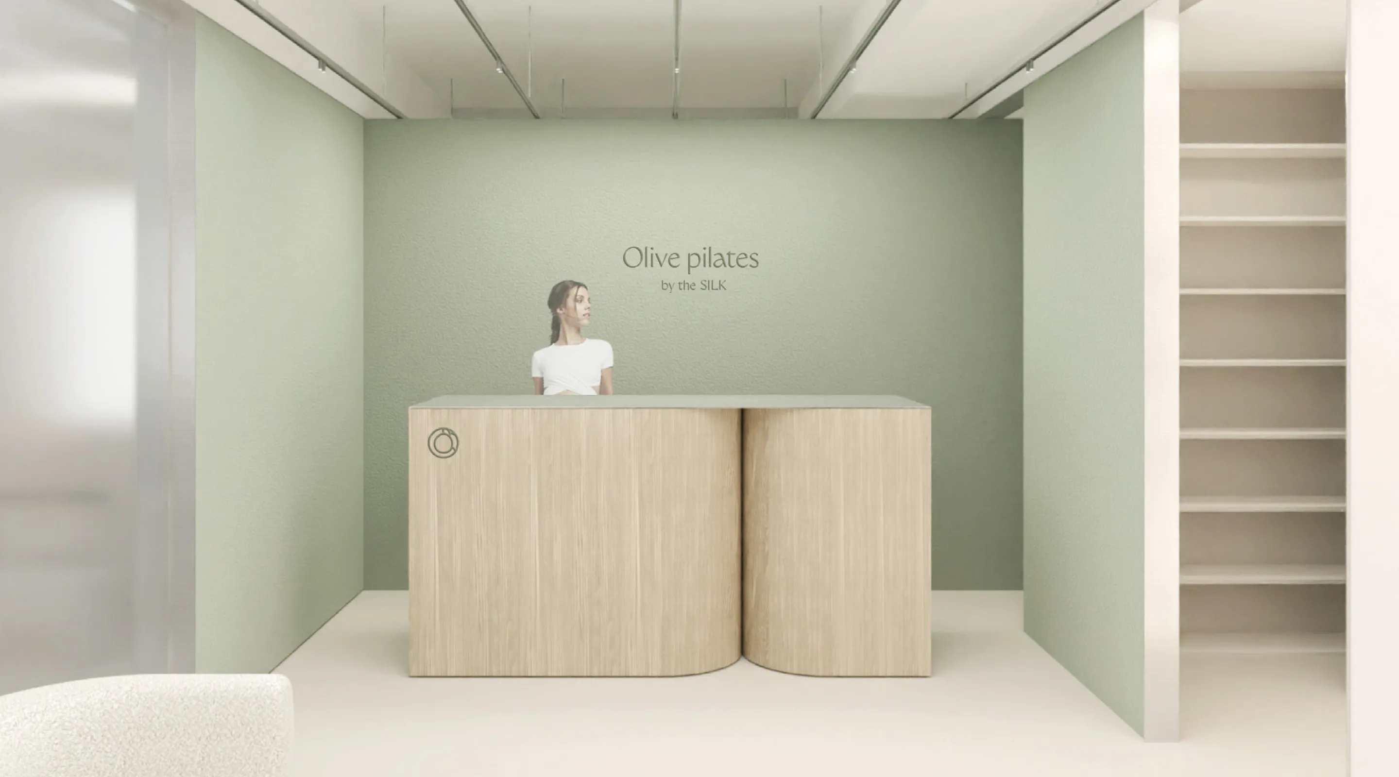 Olive pilates by the SILK スタジオ内観