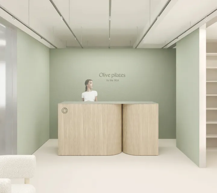 Olive pilates by the SILK スタジオ内観