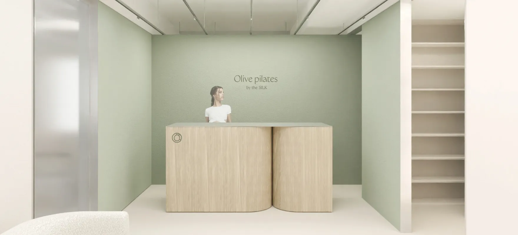 Olive pilates by the SILK スタジオ内観